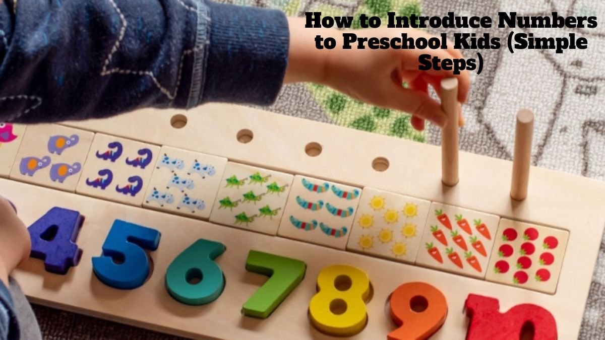 How to Introduce Numbers to Preschool Kids (Simple Steps)