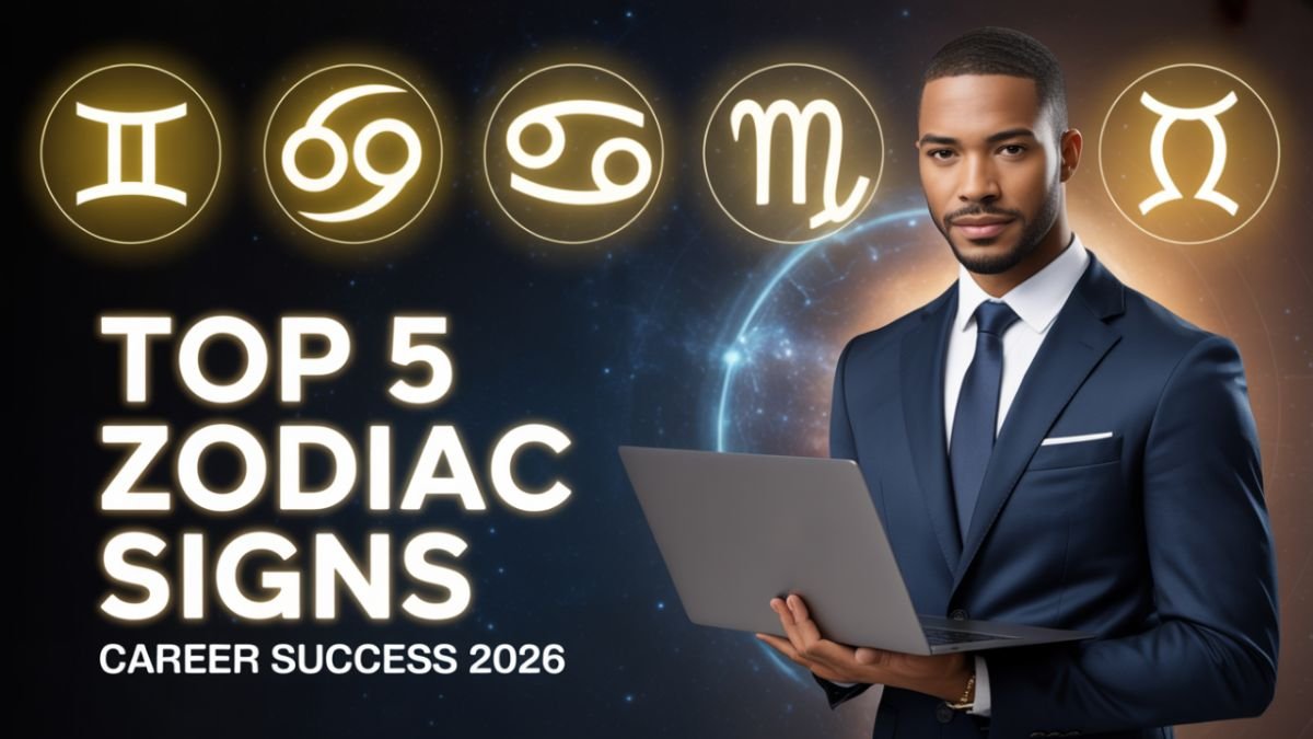 Top 5 Zodiac Signs Who will Be Most Successful In the Carrier 2026